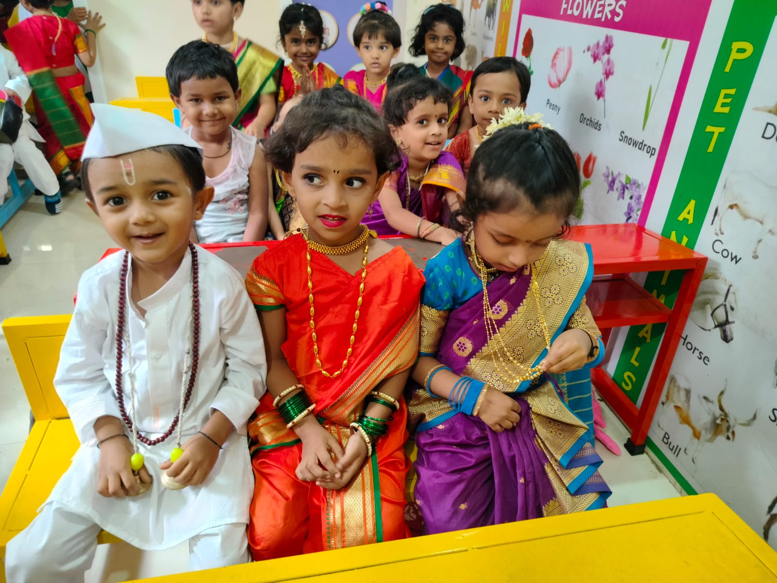 Junior KG Program at Little Champs Preschool.